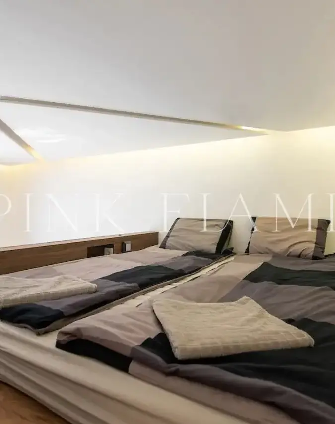 Trendy Loft Home in Center | Pink Flamingo
